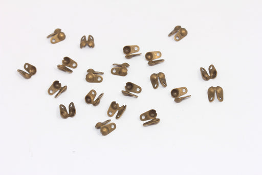 Bronze Ball Chain Crimps