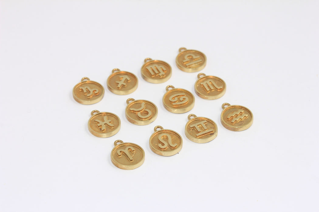 Brass Zodiac Signs