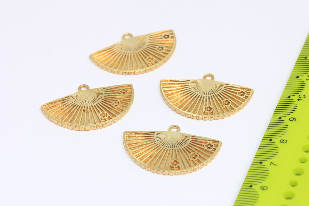 Brass Sector Charms