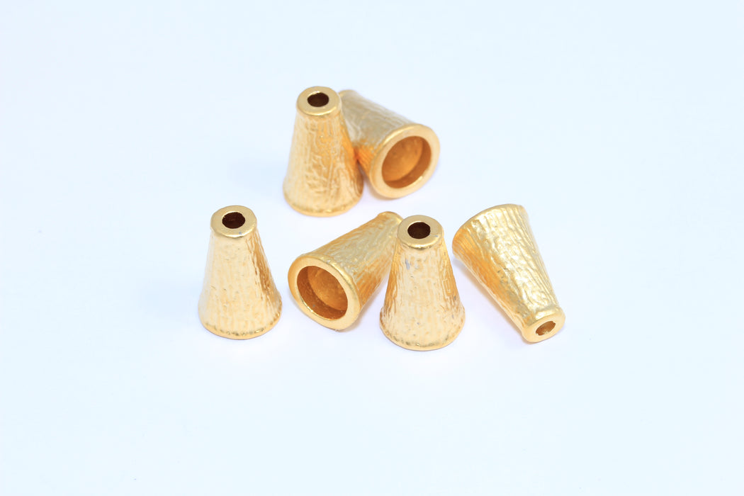Cone Bead Cap, Tassel End Caps