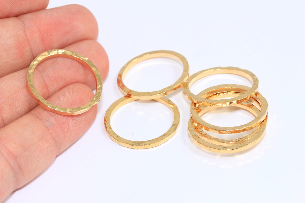Shiny Gold Closed Ring