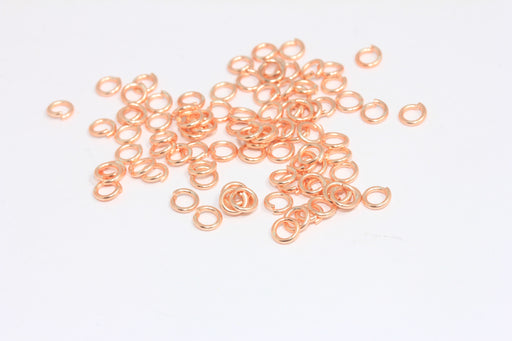 Rose Gold Plated Jump Rings