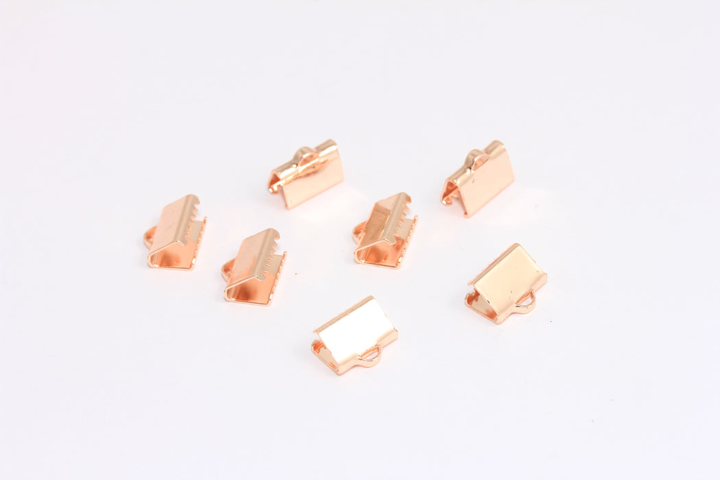 Rose Gold Ribbon Crimps