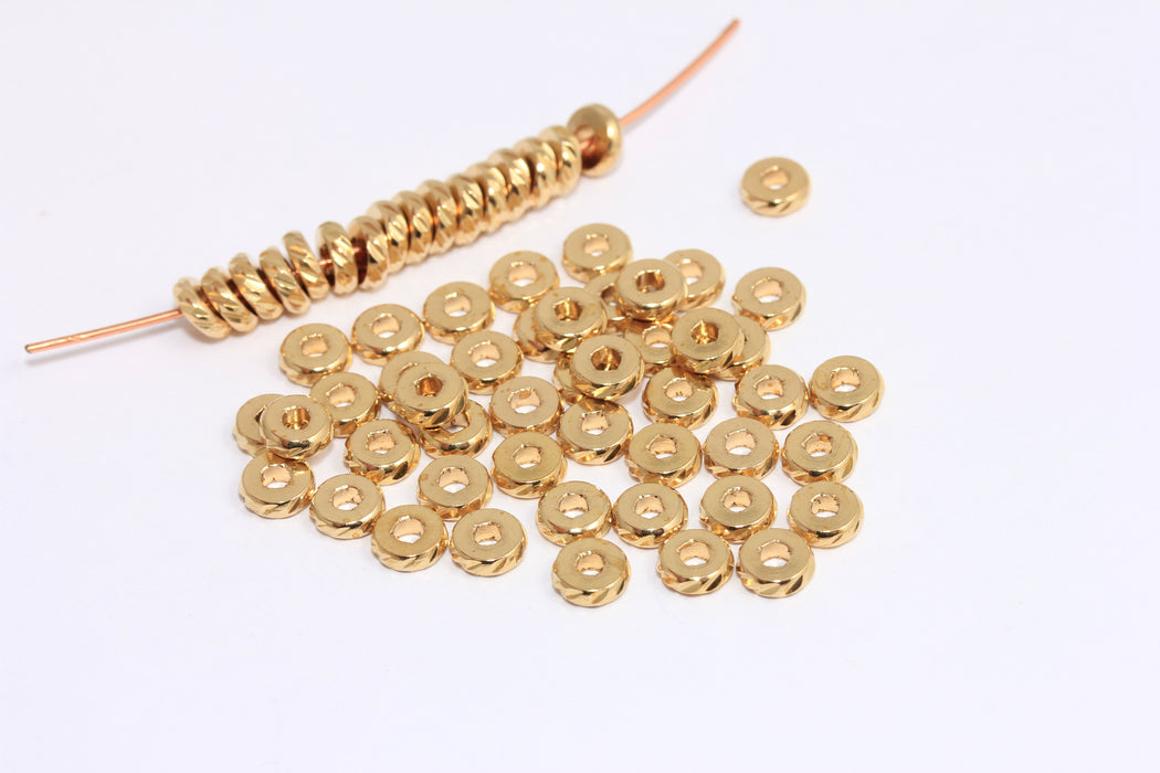 Brass Spacer Beads