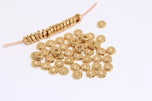 Brass Spacer Beads