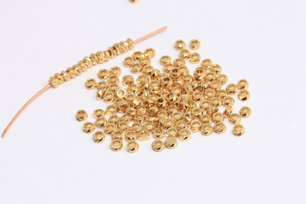 Brass Spacer Beads