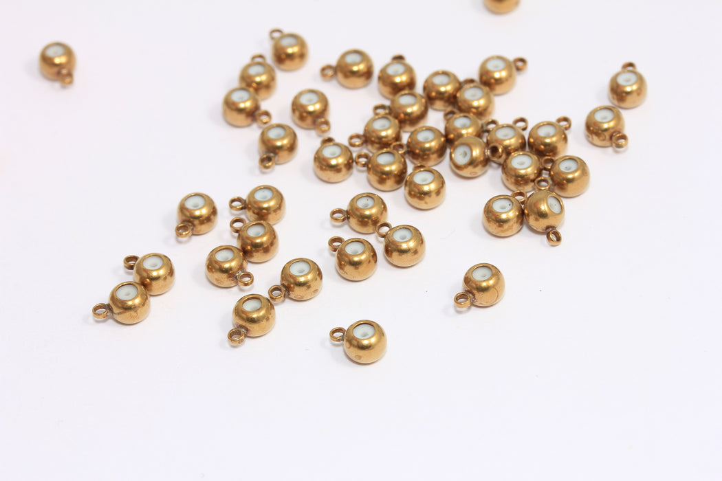 Brass Rubber Stopper