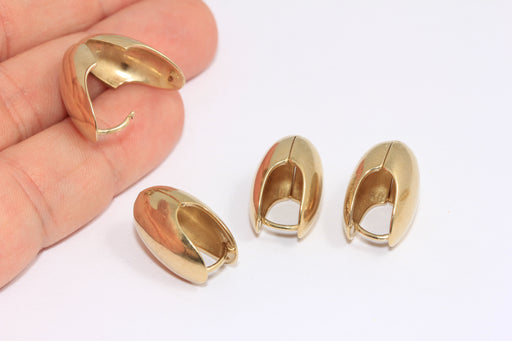 Earring Clasps, Drop Hoop Earrings