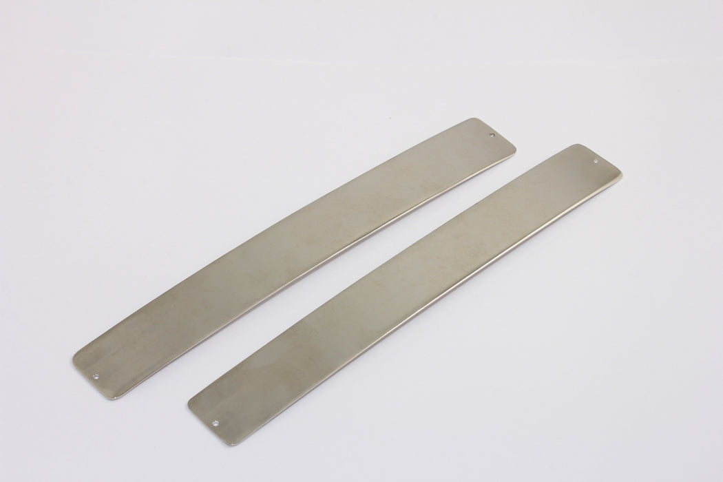 20x150mm Rodyum Kaplama İsimlik Çubuğu, Damgalama Boşlukları, Özel Çubuk Bilezik, BXB451-4