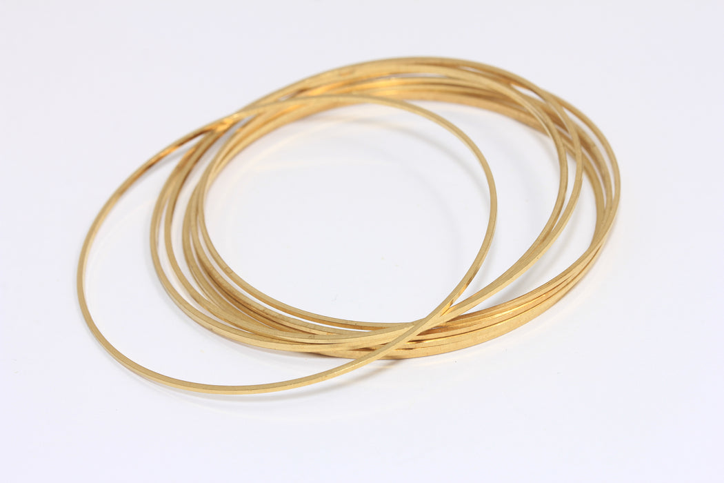 Brass Closed Rings