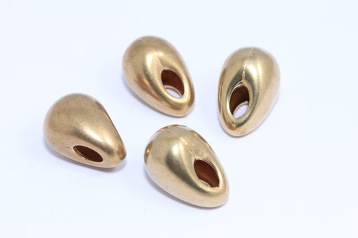 Brass Drop Beads