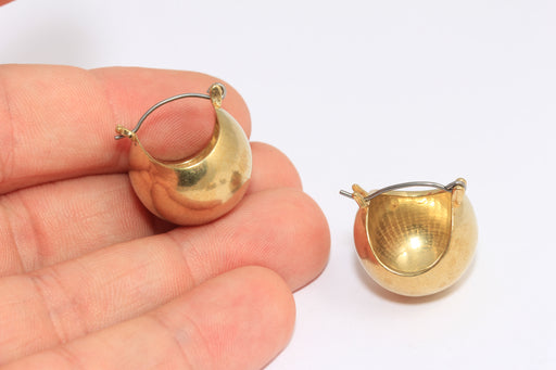 Drop Ball Earrings, Earring Hoops