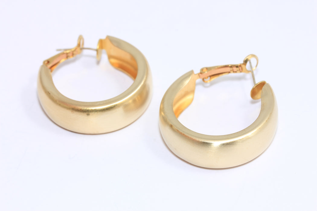 Large Hoop Earrings, Circle Earrings