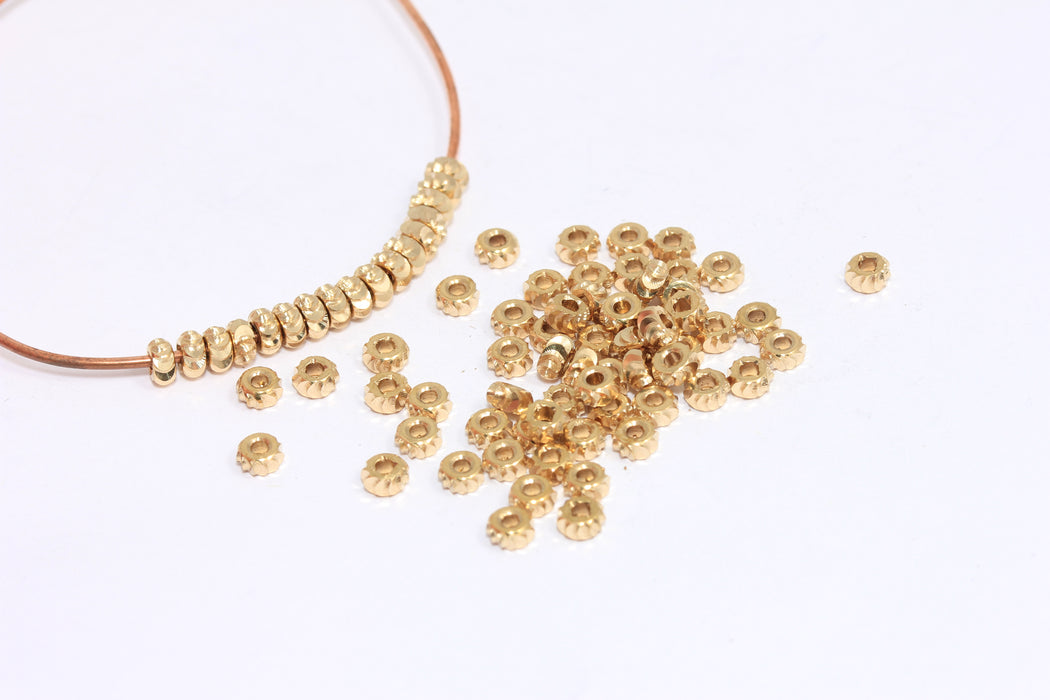 Brass Spacer Beads