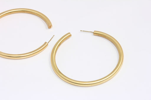 Large Hoop Earrings, Circle Earrings
