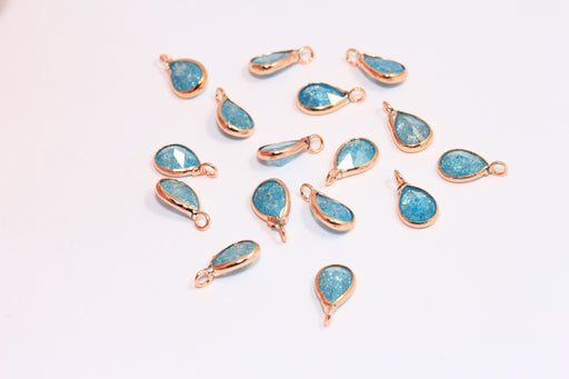 Rose Gold Plated Drop Charms