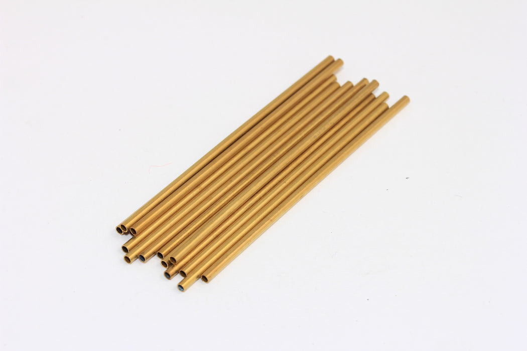 2x70 mm Ham Pirinç Boru Boncuklar, Bilezik Boru Takıları, Ara Boncuklar, Bilezik Boruları, TBR54