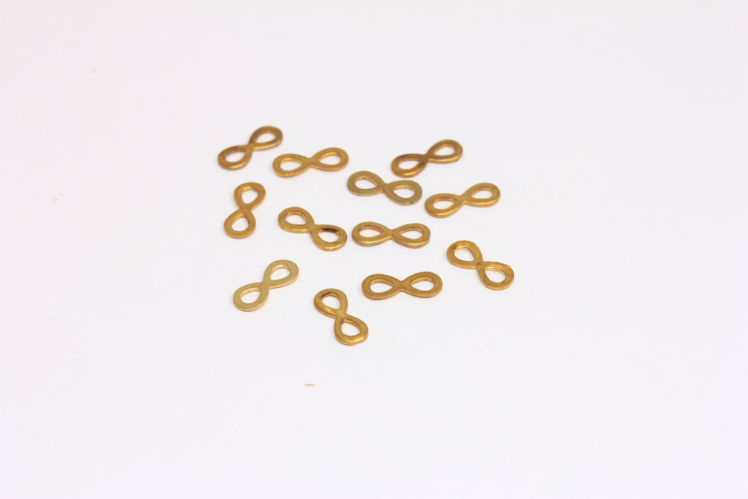 Brass Infinity Charms