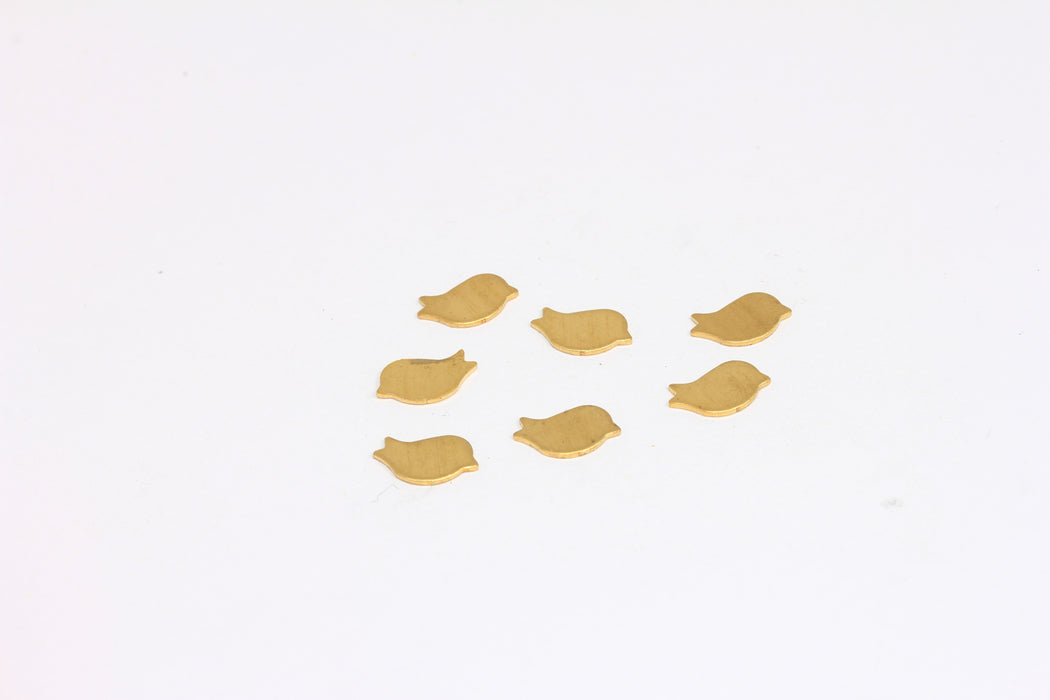 Brass Bird Charms