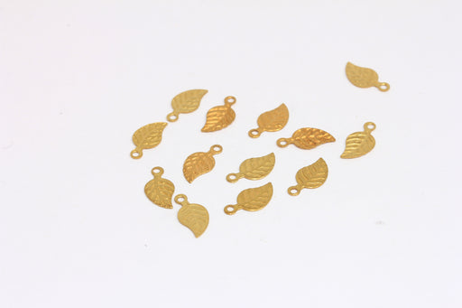Brass Leaf Pendant