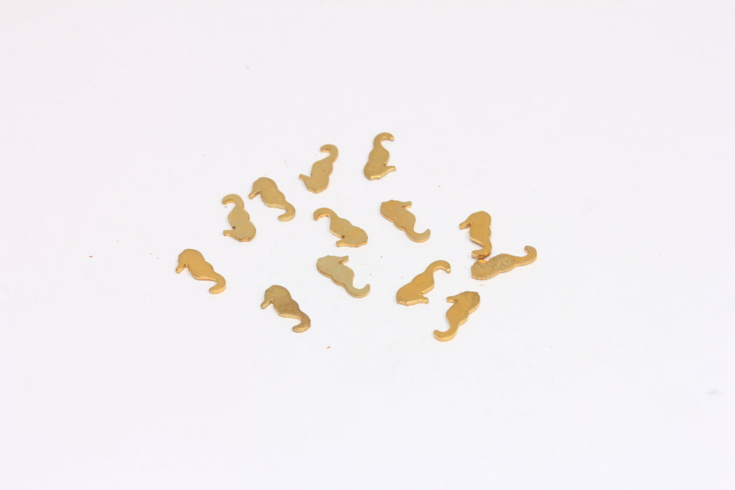 Brass Seahorse Beads