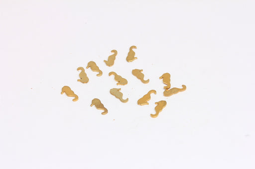 Brass Seahorse Beads