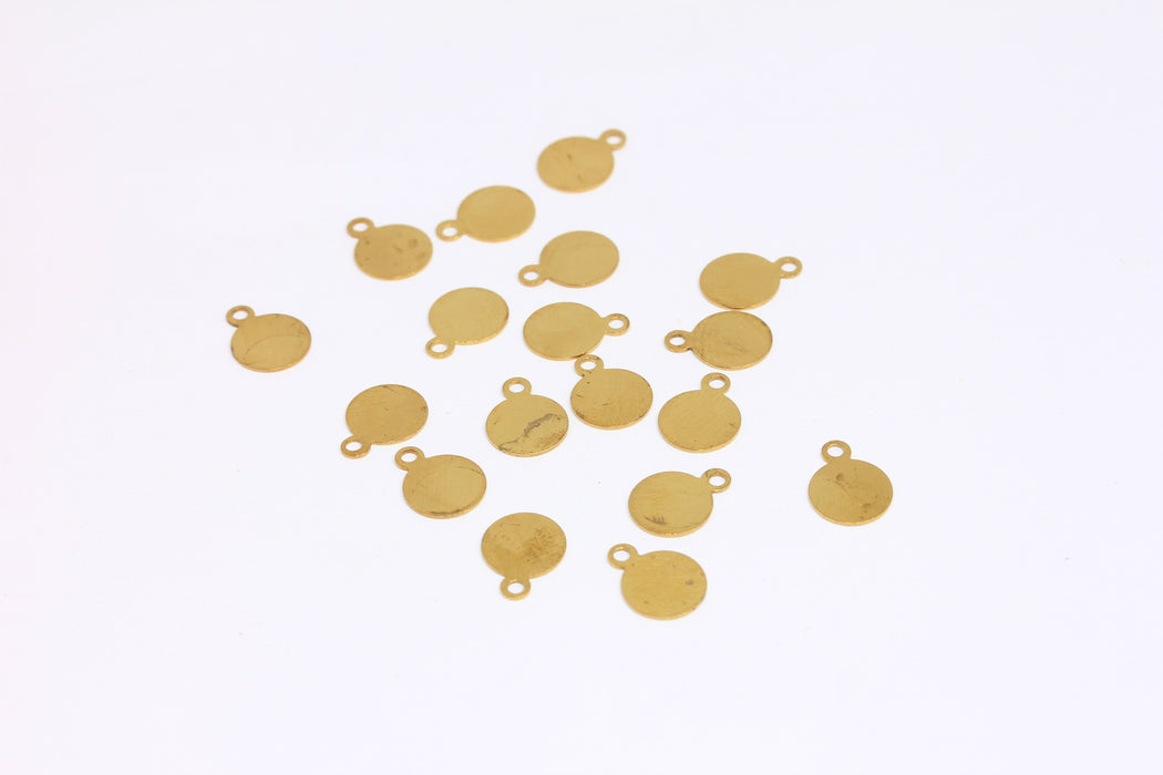 Brass Coin Charms