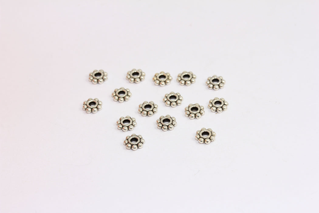 Spacer Beads, Flower Charms