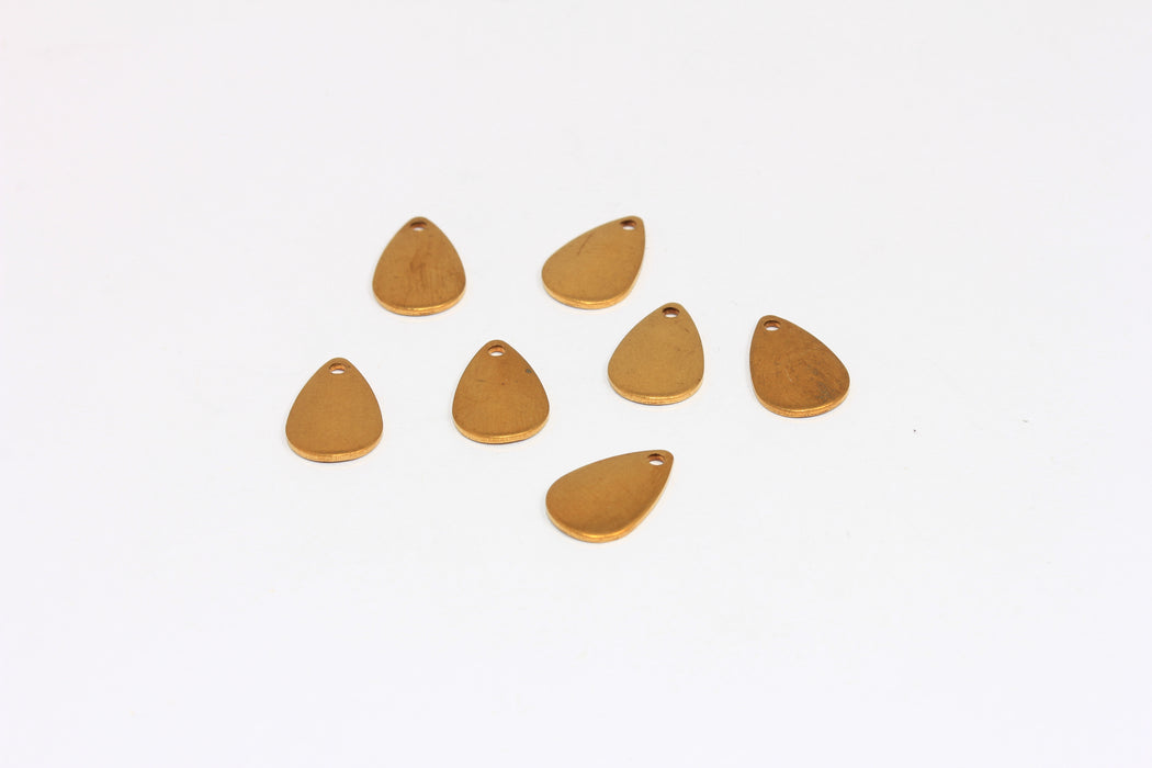Brass Drop Charms