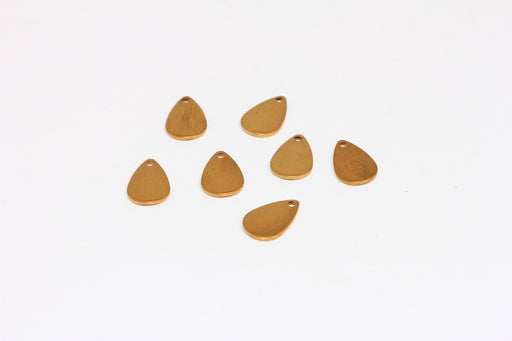 Brass Drop Charms