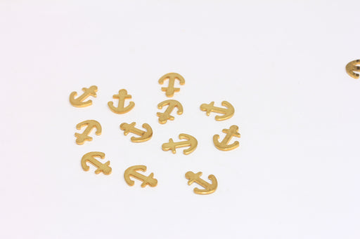 Brass Anchor Beads