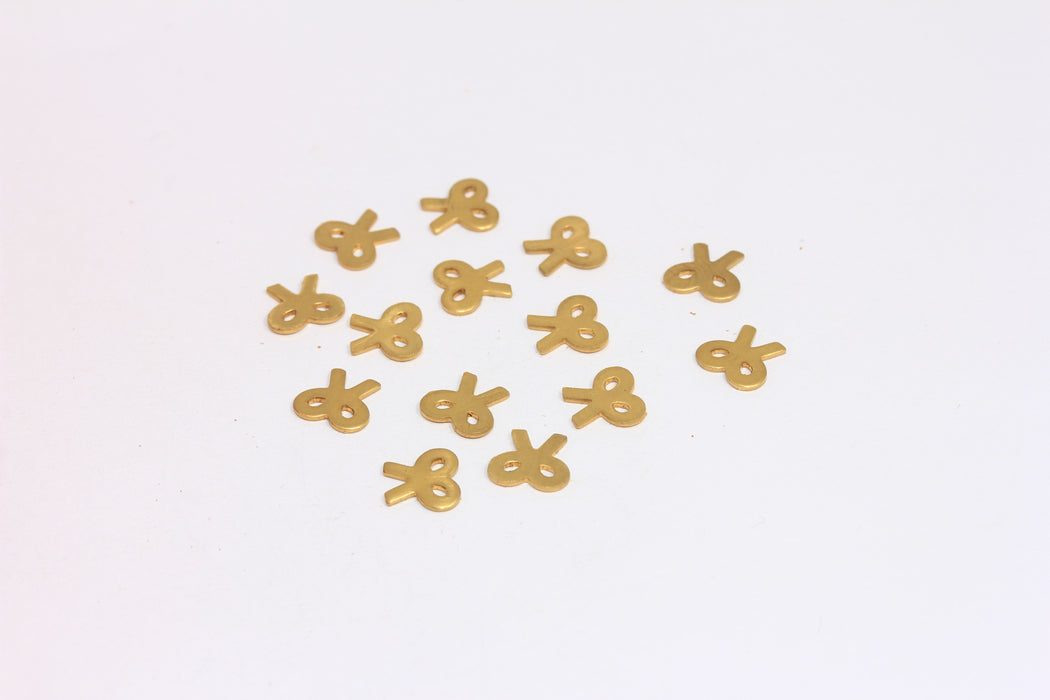 Brass Bow Charms