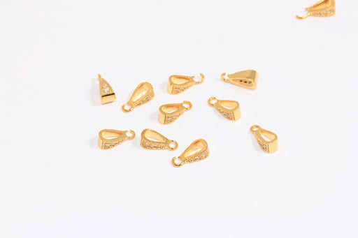 Shiny Gold Pendant Bail