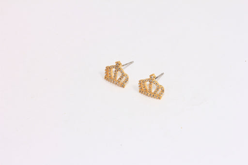 Crown Stud Earrings