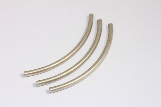 Round Curved Tubes, Tube Necklace