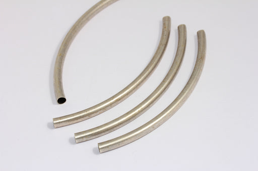 Round Curved Tubes, Tube Necklace