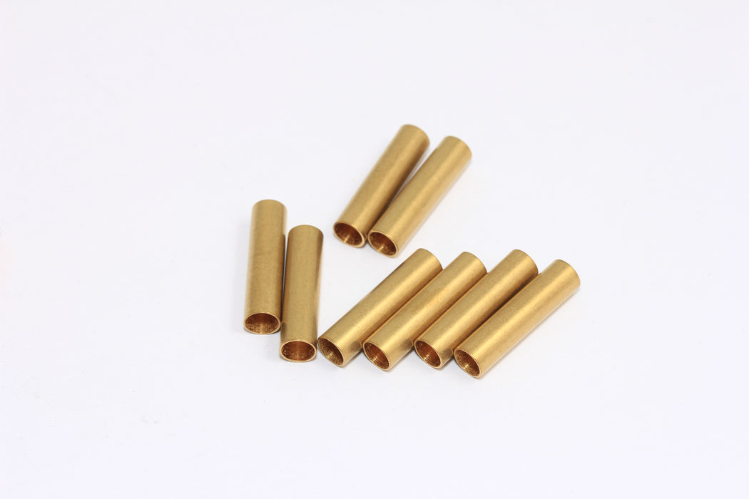 5x20 mm Ham Pirinç Boru Boncuklar, Katı Boru Boncuklar, Ara Boru Boncuklar, Bilezik Borular, TBR61