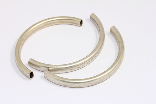 Round Curved Tubes, Tube Necklace