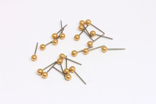 Earring Post, Ball Stud Earrings