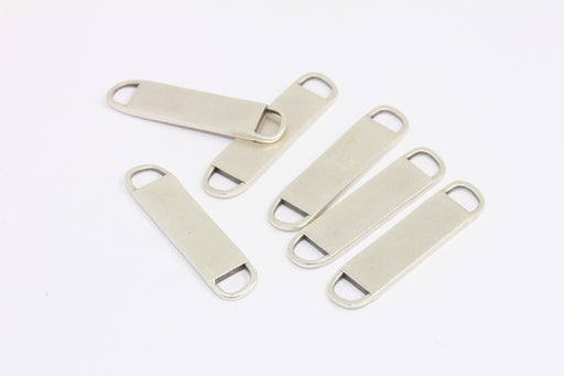 Rectangle Nameplate Bar, Bracelet Connector