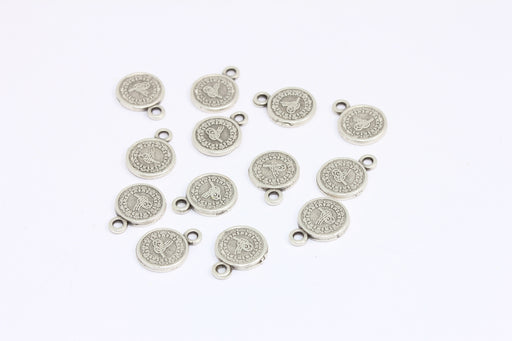 Round Ottoman Coins, Bracelet Charms