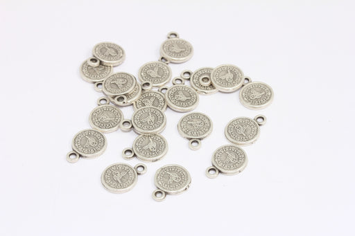 Round Ottoman Coins, Bracelet Charms