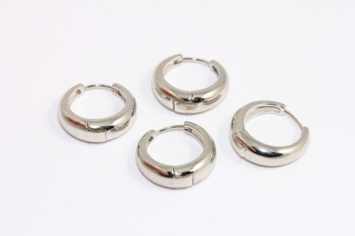 Lever Back Earrings, Silver Earring Hoops