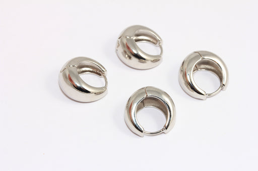 Lever Back Earrings, Silver Earring Hoops
