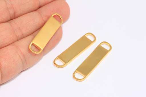 Rectangle Nameplate Bracelet Settings
