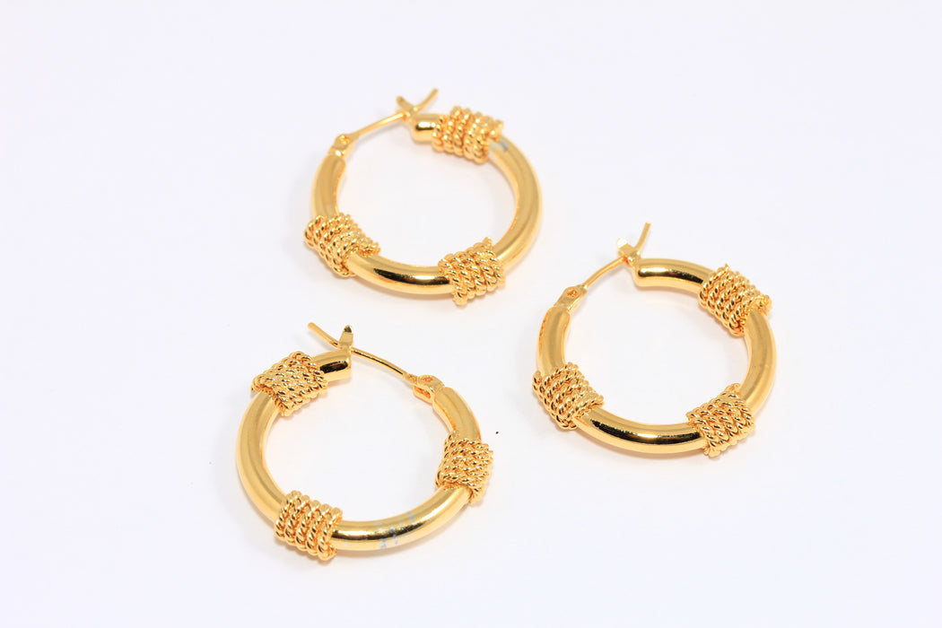 Earring Hoops, Handmade Earrings