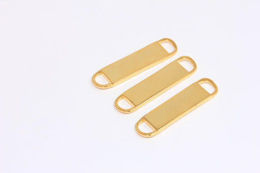 Rectangle Nameplate Bracelet Settings