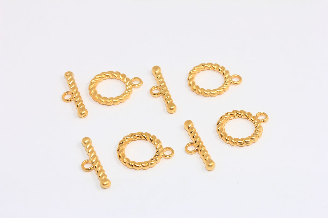 Matt Gold Toggle Clasp