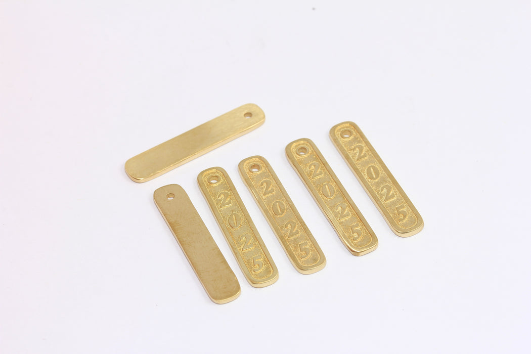 New Year 2025 Bar Pendant