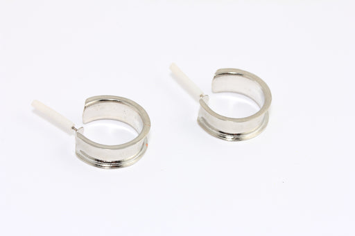 Channel Hoop Earrings
